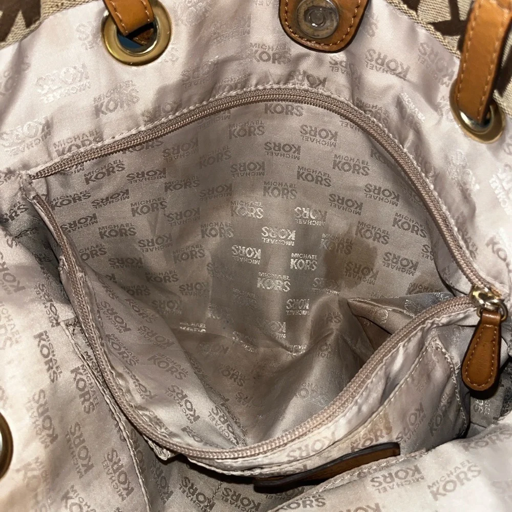 Michael Kors Jet Set North South Size Large Tote bag Shoulder Bag